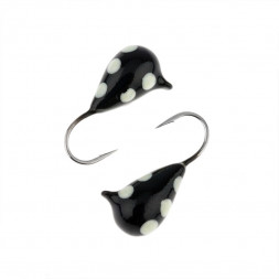 Мормышка вольфрамовая Spider Капля с ушком краш. MW-SP-1140-118P фосф.