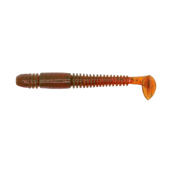 Мягкая приманка Brown Perch Sweet minnow Машинное масло зеленая шуба UV 50мм 0,6гр цв.011 16шт