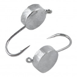 Мормышка вольфрамовая Spider 6265 Шайба с ушком. 6,5 мм 1,60 гр. Sil
