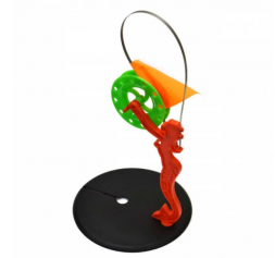 Жерлица Лиман Русалка оснащ. двойником катушка 90мм ножка 200мм флажок индив.упаковка