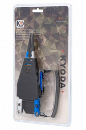Пассатижи рыболовные KYODA, шнур с карабином, чехол