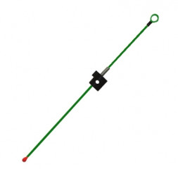 Сторожок Три кита М-3Ф унив. час. пружина полимер. зел. 25шт